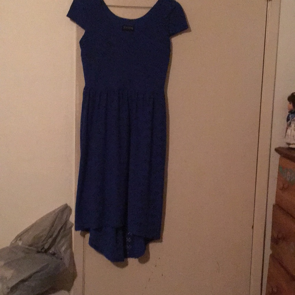 Dress short in the front and long in the back